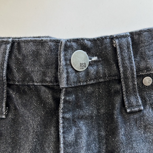 RSQ Women’s Black Destroyed High Rise Jeans - Picture 7 of 9